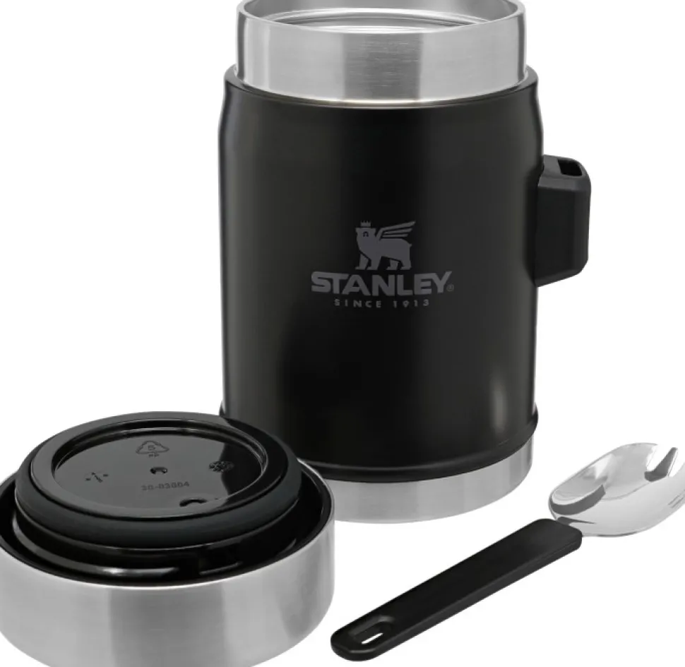 Stanley The Legendary Food Jar + Spork 0.4L Matte Black
