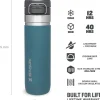 Stanley The Quick Flip Water Bottle Vakuumieristetty Juomapullo, 0,7 L, Lagoon