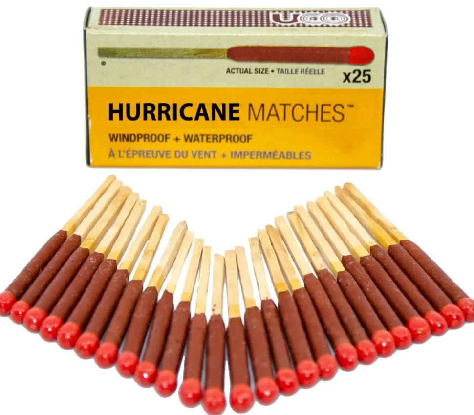 Uco Hurricane Matches Tulitikut, Tayttopakkaus