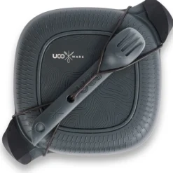 Uco Mess Kit Eco Rasiasetti (Sis. Luha), Tummanharmaa