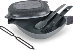 Uco Mess Kit Eco Rasiasetti (Sis. Luha), Tummanharmaa