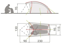 Vaude Taurus 2P Buckeye